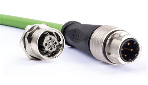 M12 push-pull connector meets IEC standard