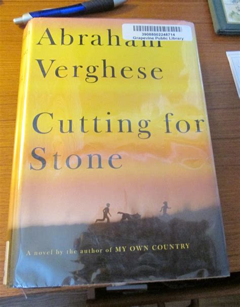 Plogging plus: "Cutting for Stone" a great read