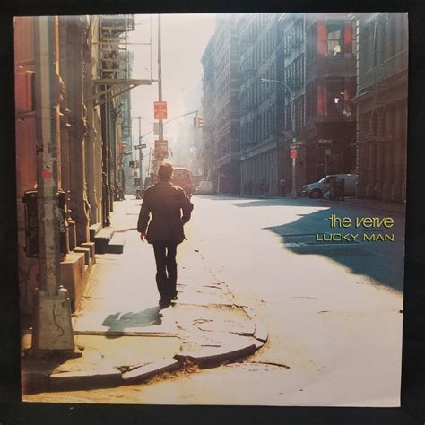 The Verve - Lucky Man 12" LP 1997 UK Hut Alt Rock, Brit Pop, Dub Ultrasonic Cleaned ! (Copy ...