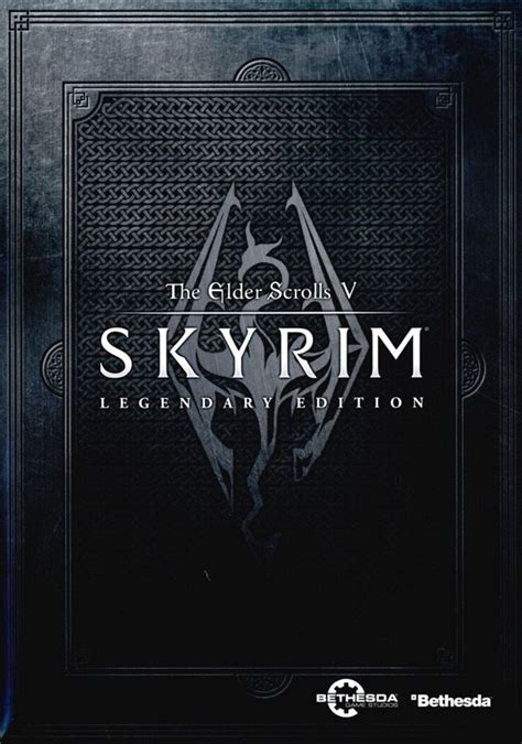 The Elder Scrolls V: Skyrim - Legendary Edition (2013) Windows box cover art - MobyGames