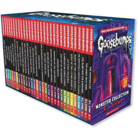 Goosebumps Classic Collection 1-30 Monster Book Set by R. L. Stine ...