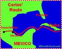 Map Slide 2 - Hernan cortes