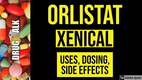 Orlistat (Xenical) - Uses, Dosing, Side Effects - YouTube