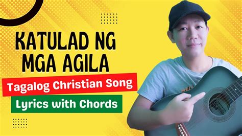 KATULAD NG MGA AGILA Lyrics and Chords || Easy Guitar Chords for ...