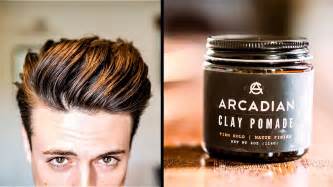 GREAT Hair Products | Soft Clay with LOTS of Texture + Hold | Arcadian Clay Pomade - YouTube