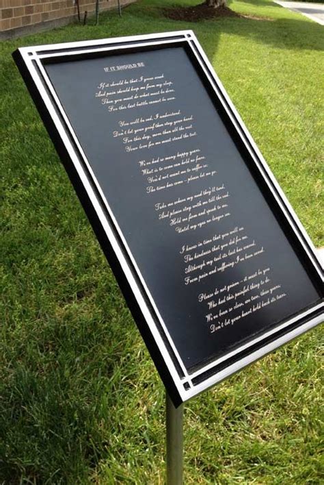 Large Garden-Tree Dedication Plaque GAP-BIP1016 | Memorial Plaques ...