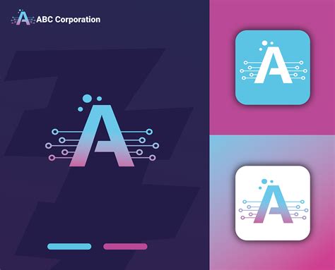 ABC Corporation logo and brand identity on Behance