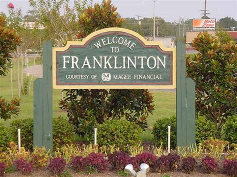 Franklinton, LA | City sign, New roads, Louisiana