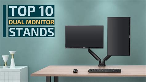 Top 10: Best Dual Monitor Stands for 2020 / Dual Monitor Mount Desk Arms for Dual Screens - YouTube
