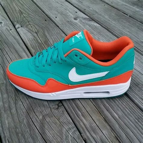 Air max 1 miami dolphins | Nike shoes air max, Mens nike shoes, Nike ...