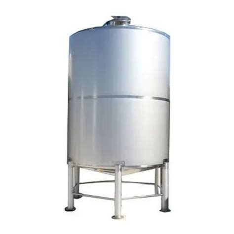 Stainless Steel Chemical Storage Tank, Steel Grade: SS304, Capacity ...