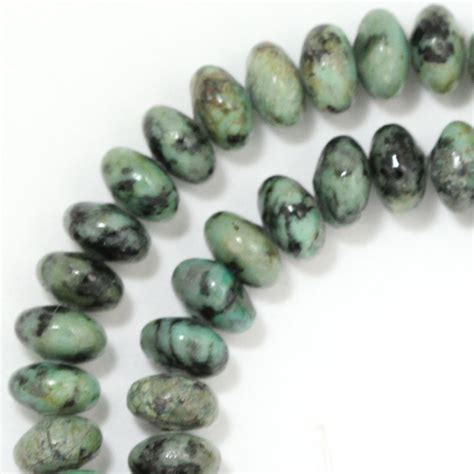 African Turquoise Jasper Beads 8mm Rondelle