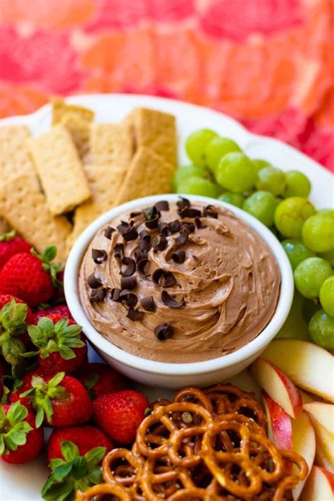 Easy Creamy Chocolate Dip - A Southern Soul