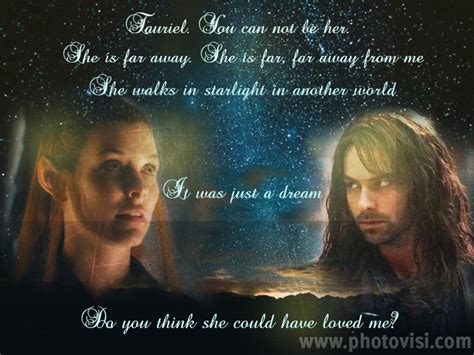 Kili And Tauriel Quotes. QuotesGram