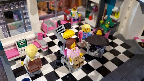 A Lego Hair Salon - Fused Creations