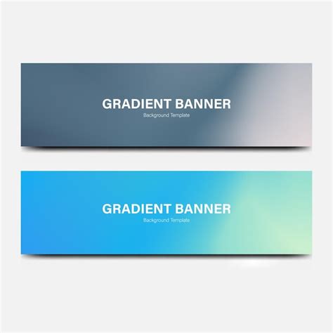 Premium Vector | Header banner abstract gradient background