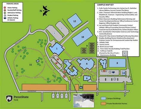 Penn State Campus Map Interactive - United States Map