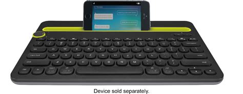 Logitech K480 Bluetooth Multidevice Keyboard Black 920-006342 - Best Buy