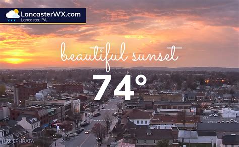 Lancaster Weather on Twitter: "Did you enjoy the warmth today? Take a ...