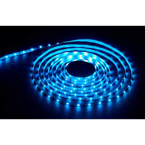 Commercial Electric 20 ft. Indoor LED RGB Tape Light with Remote Control-17068 - The Home Depot