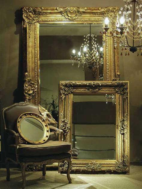 love these large antique mirrors...my mother has one in a big gold frame. someday I'll have a ...