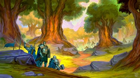 Elwynn Forest by Konstantin Turovec : ImaginaryAzeroth