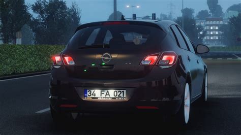 ETS 2 Opel Astra J Mod for 1.53 | trzpro mods