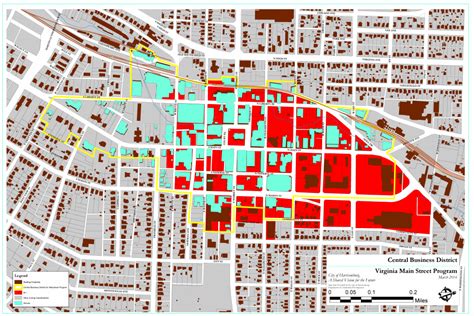 VA Main Street's Downtown Harrisonburg Map - Harrisonburg Economic ...