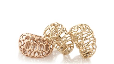 Gold: 3-D Printing Jewelry | Architectural Digest