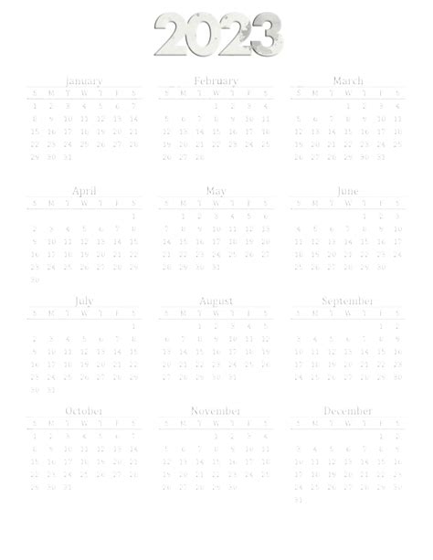 2024 Yearly Calendar Template Word Download - Printable Online