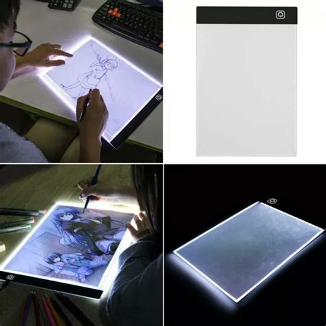 A4/A5 LED TRACING Light Box Board Art Tattoo Drawing Copy Pad Table Stencil $16.99 - PicClick