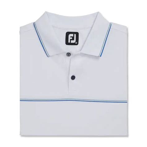 Footjoy Small Details Stretch Pique Knit Collar Polo (Previous Season ...