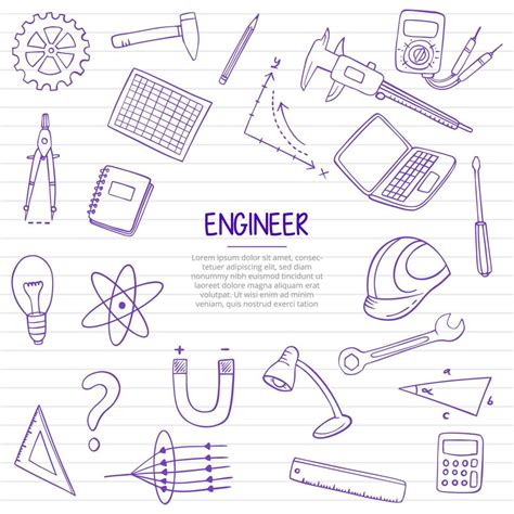 Engineering Doodle Vector Art, Icons, and Graphics for Free Download