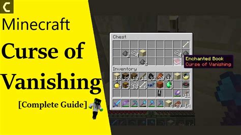 Curse of Vanishing in Minecraft - Complete Guide - Updated 2021