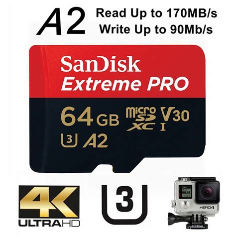 SanDisk Extreme Pro 64GB Micro SDXC Card | Flash Trend