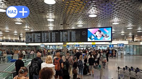 Flughafen Hannover: Alle Passagiere erreichen ihre Flieger zum ...