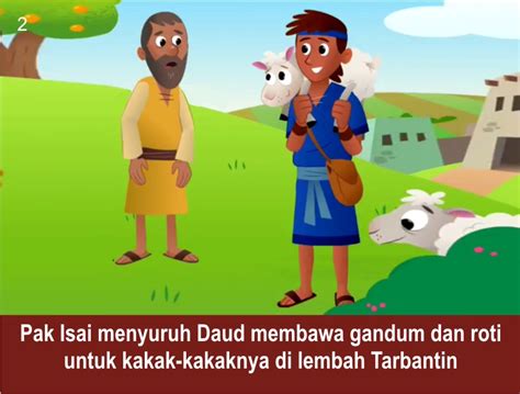 Komik Alkitab Anak: Daud Melawan Goliat