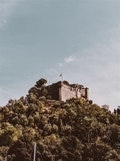 Brown Castle in Portofino, Italy · Free Stock Photo