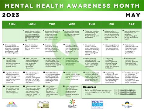 Mental Health Awareness Month 2024 – Community Health Council of Lebanon County