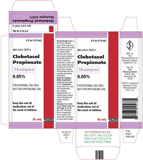 Clobetasol Shampoo - FDA prescribing information, side effects and uses