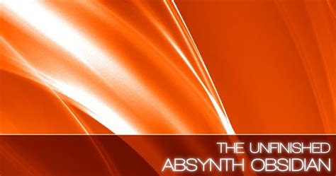 The Unfinished Absynth Obsidian For NATiVE iNSTRUMENTS ABSYNTH-DISCOVER - Software Free