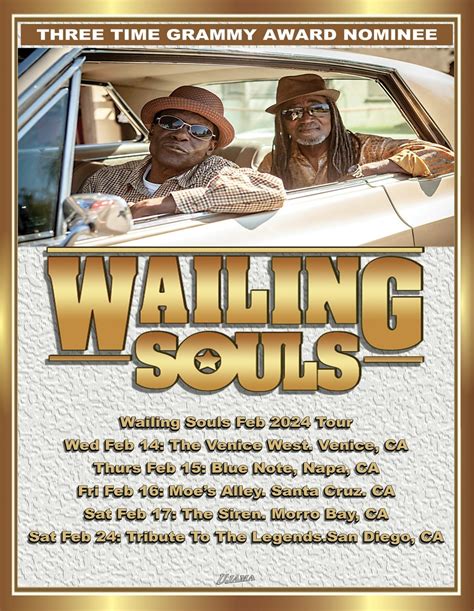 Wailing Souls live at Blue Note, Napa, CA, 2024-02-15 : Wailing Souls ...