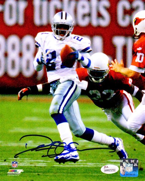 Deion Sanders Autographed Signed Dallas Cowboys Interception 8x10 Photo ...