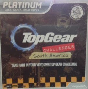 Top Gear Challenges South America Board Game - Team Toyboxes