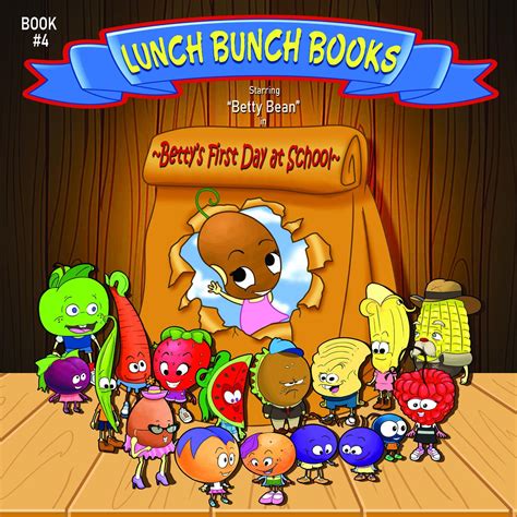 LUNCH BUNCH BOOKS: Betty's First Day At School by Jerry Arthur Newcomb ...