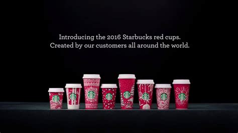 Introducing the 2016 Starbucks red cups. Head to a Starbucks store near ...