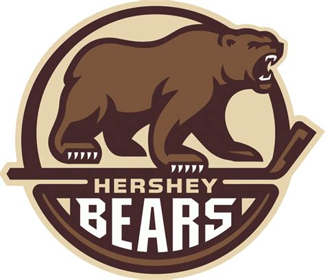 Hershey Bears Logo AHL Hockey Logos, Ice Hockey Teams, Sport Hockey ...