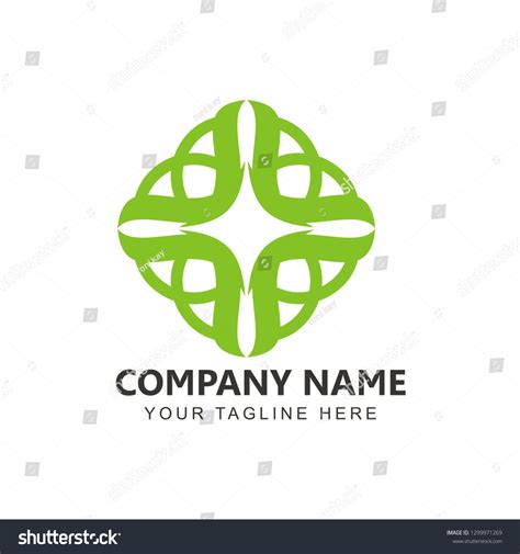 Nature Logo Design Inspiration Stock Vector (Royalty Free) 1299971269 | Shutterstock