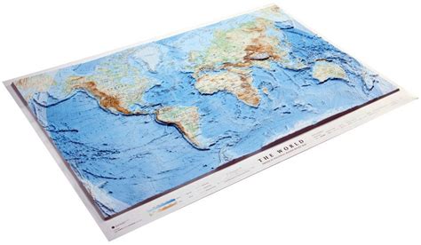 World 3D Relief Map – Map Logic