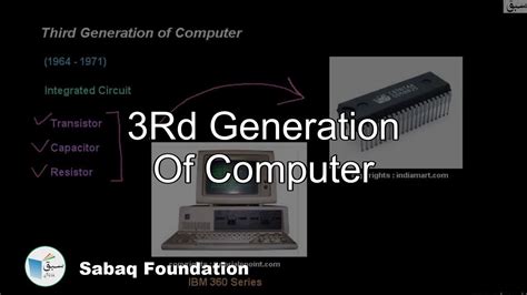 3Rd Generation Of Computer, Computer Science Lecture | Sabaq.pk - YouTube